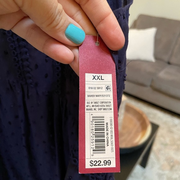 Navy blue top - Picture 3 of 3